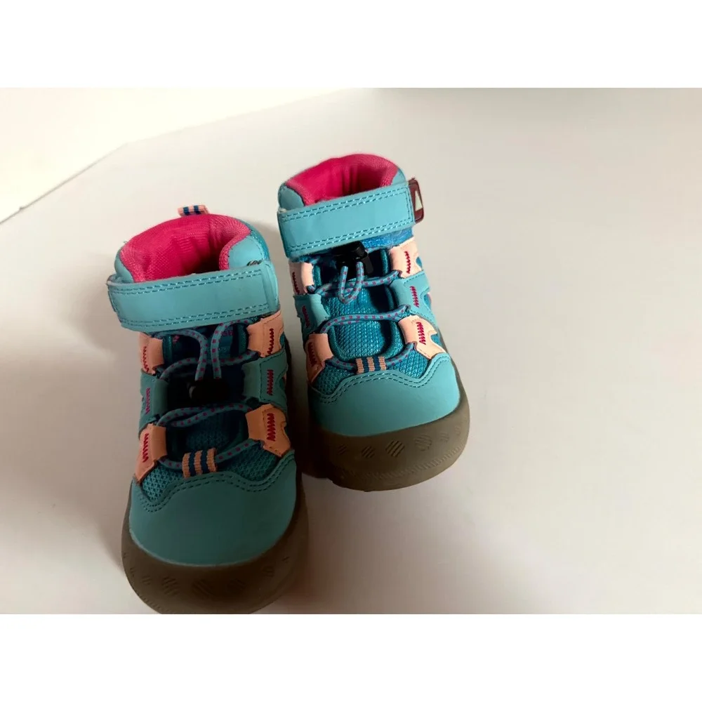 Mishansha Boys Girls Shoes Outdoor Hiking Waterproof Breathable Blue 8.5 Toddler